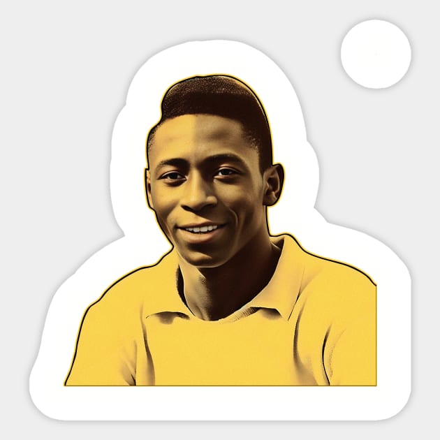 Pele is a legend of soccer Sticker by KOTYA